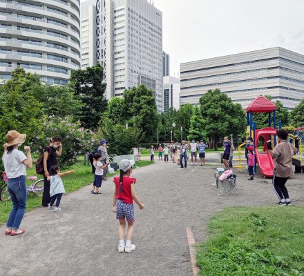 【報告】ラジオ体操＆公園清掃