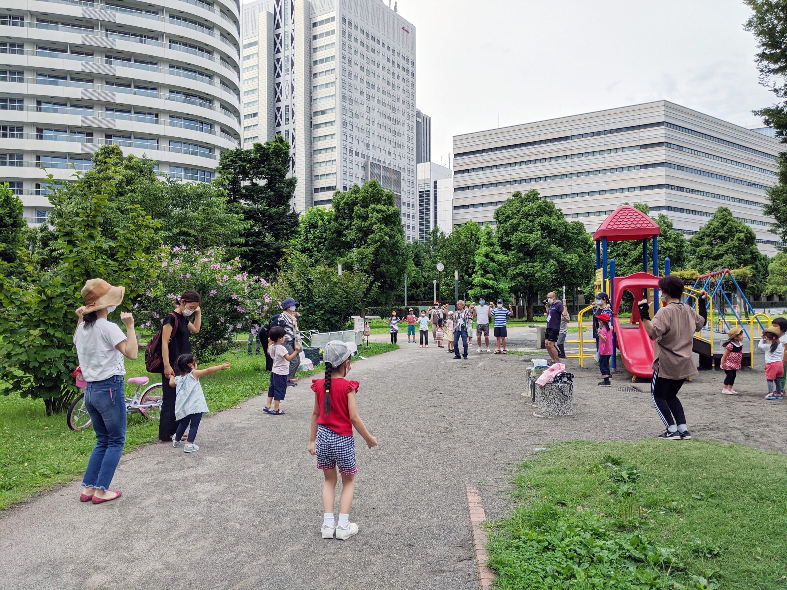 【報告】ラジオ体操＆公園清掃
