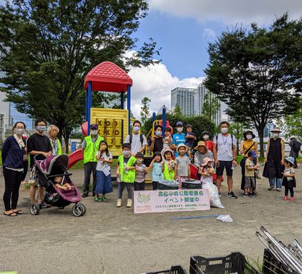 【報告】ラジオ体操＆公園清掃