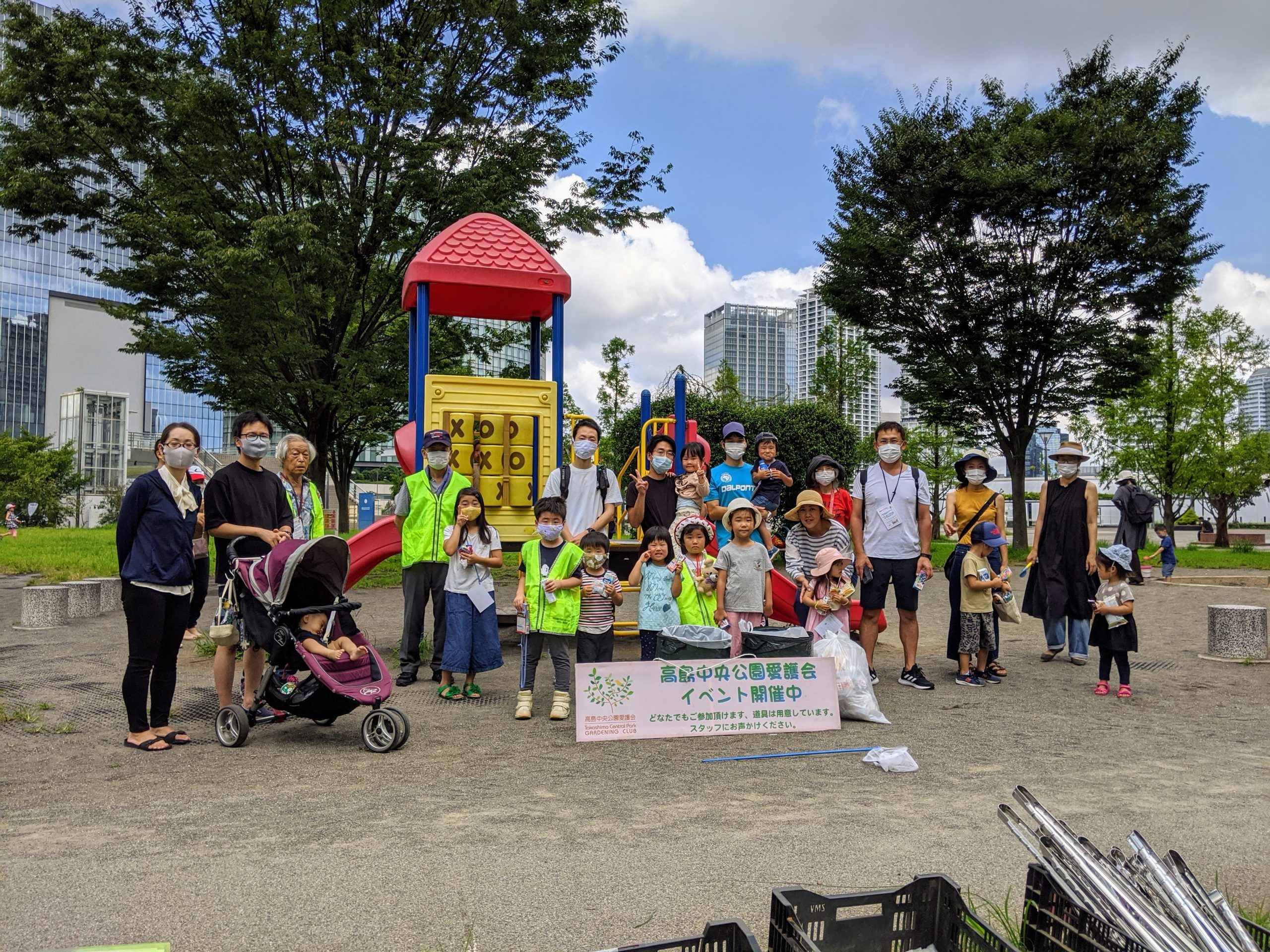 【報告】ラジオ体操＆公園清掃