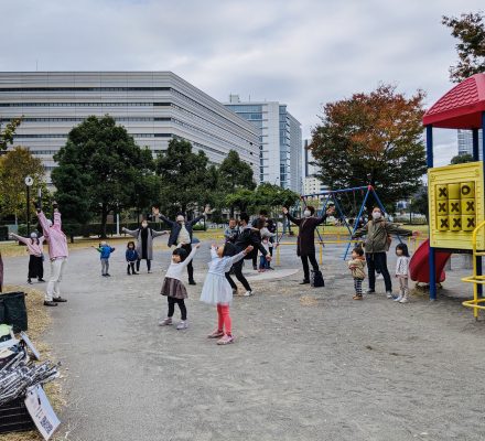 【報告】ラジオ体操・公園清掃