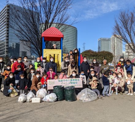 【報告】ラジオ体操・公園清掃