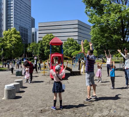 【報告】公園清掃・ラジオ体操