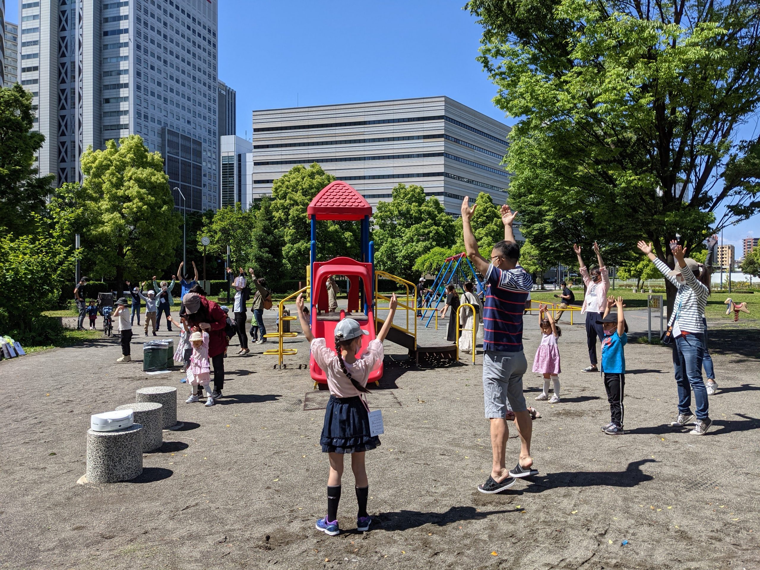 【報告】公園清掃・ラジオ体操
