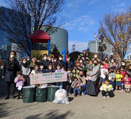 【報告】ラジオ体操・公園清掃