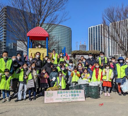 【報告】ラジオ体操・ゴミ拾い　2023年2月