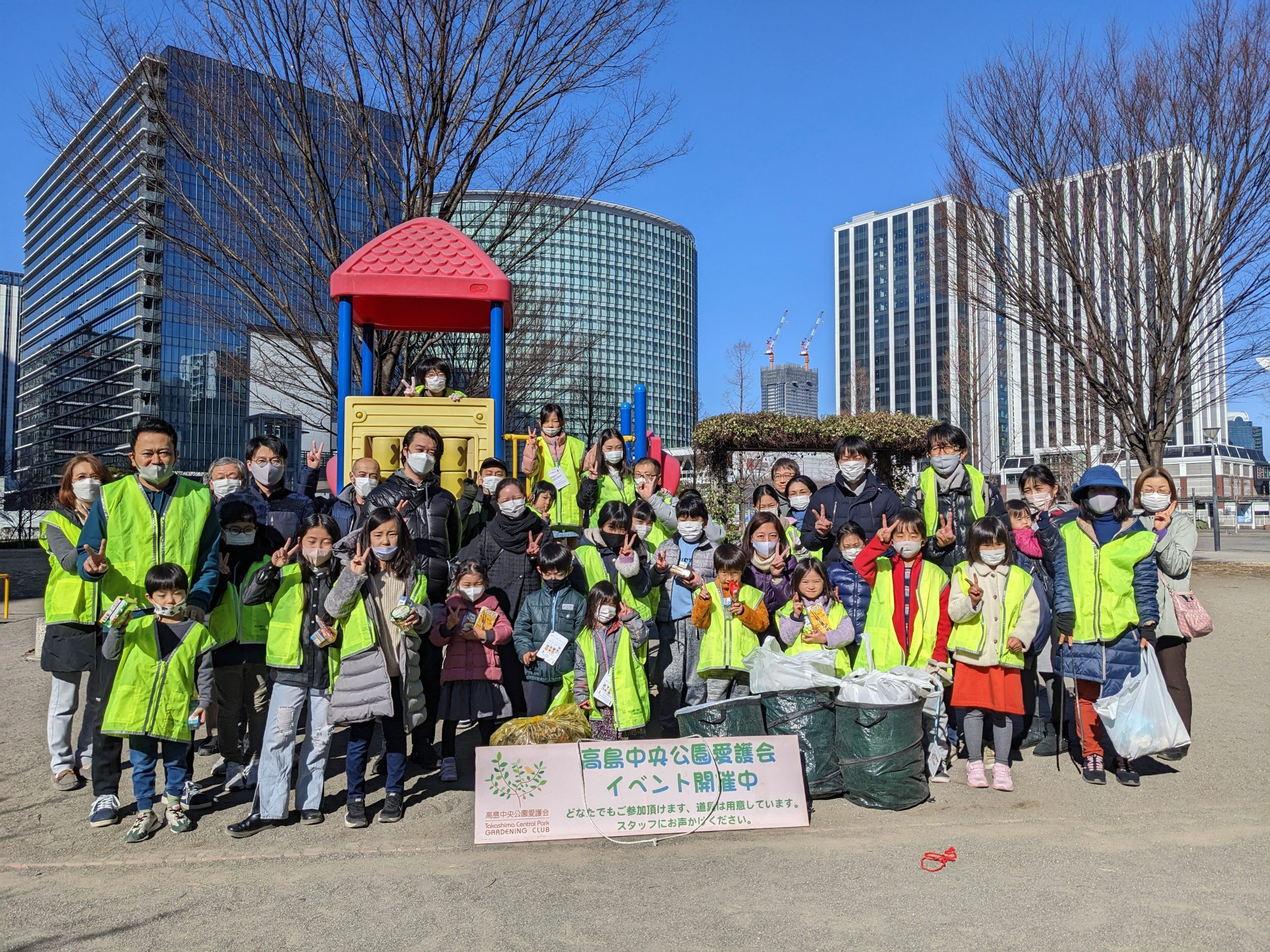 【報告】ラジオ体操・ゴミ拾い　2023年2月