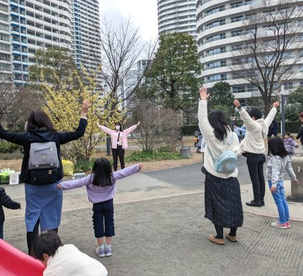 【報告】ラジオ体操・ごみ拾い　2023年3月