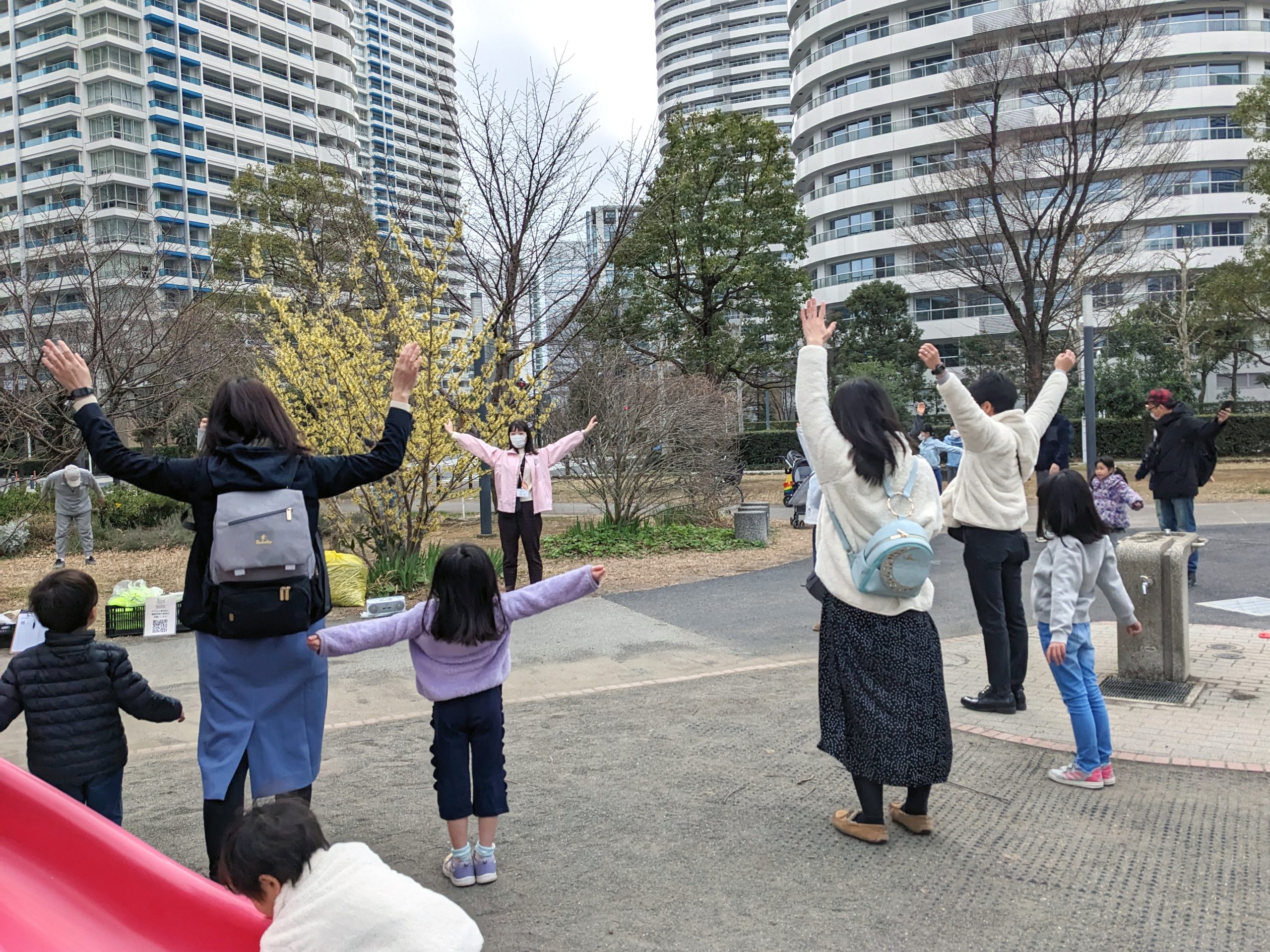 【報告】ラジオ体操・ごみ拾い　2023年3月