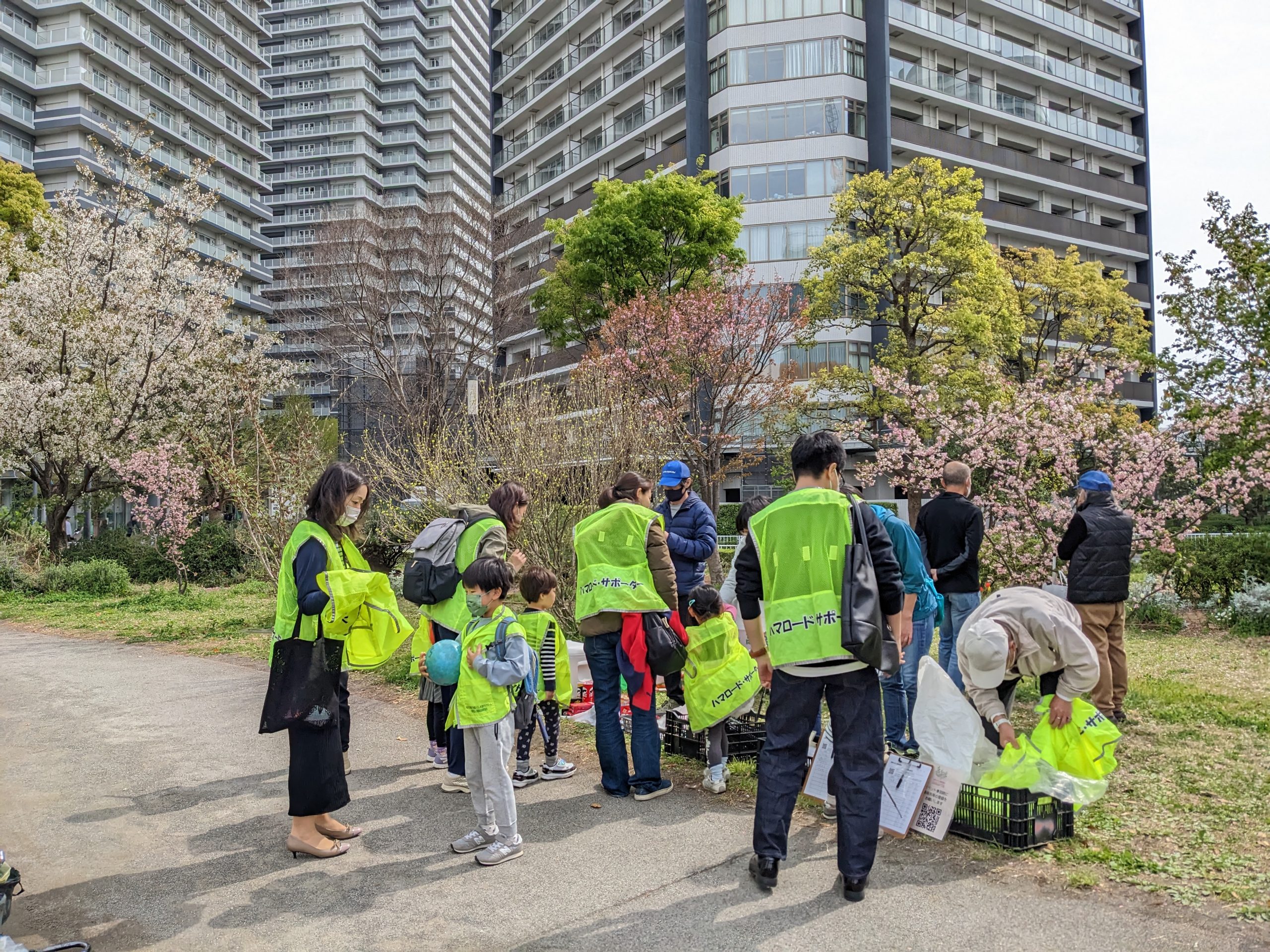 【報告】ラジオ体操・ごみ拾い　2023年4月