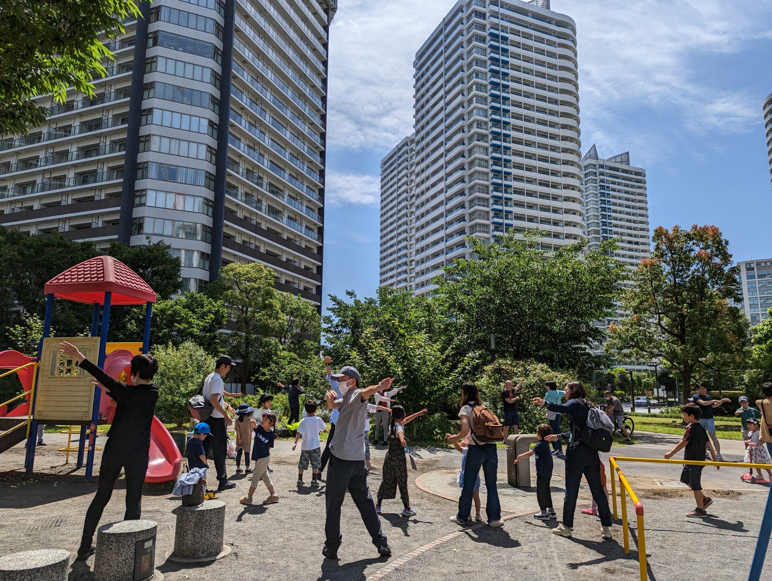 【報告】ラジオ体操・ゴミ拾い　2023年6月