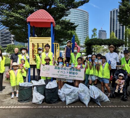 【報告】ラジオ体操・ゴミ拾い　2023年7月
