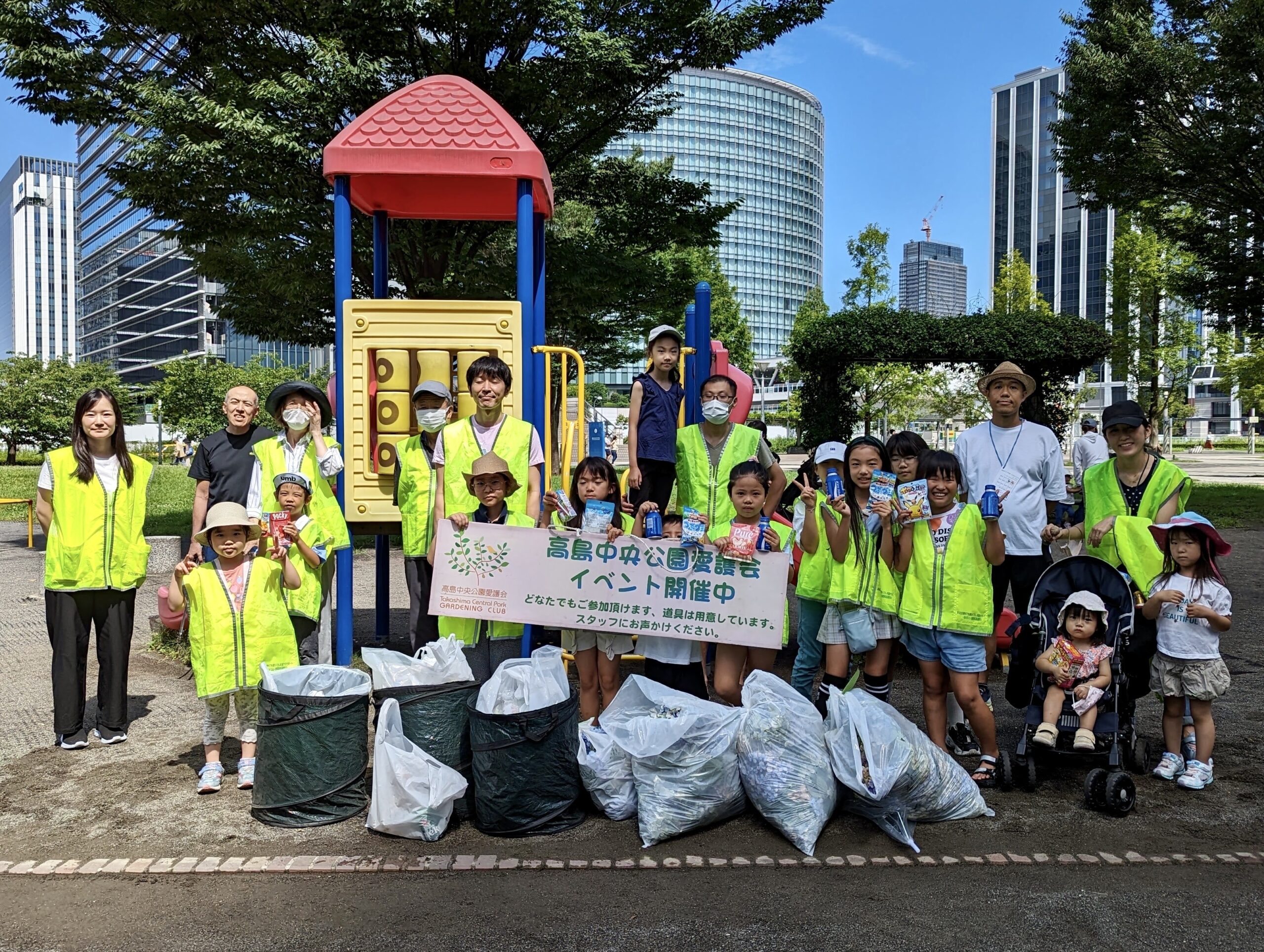 【報告】ラジオ体操・ゴミ拾い　2023年7月