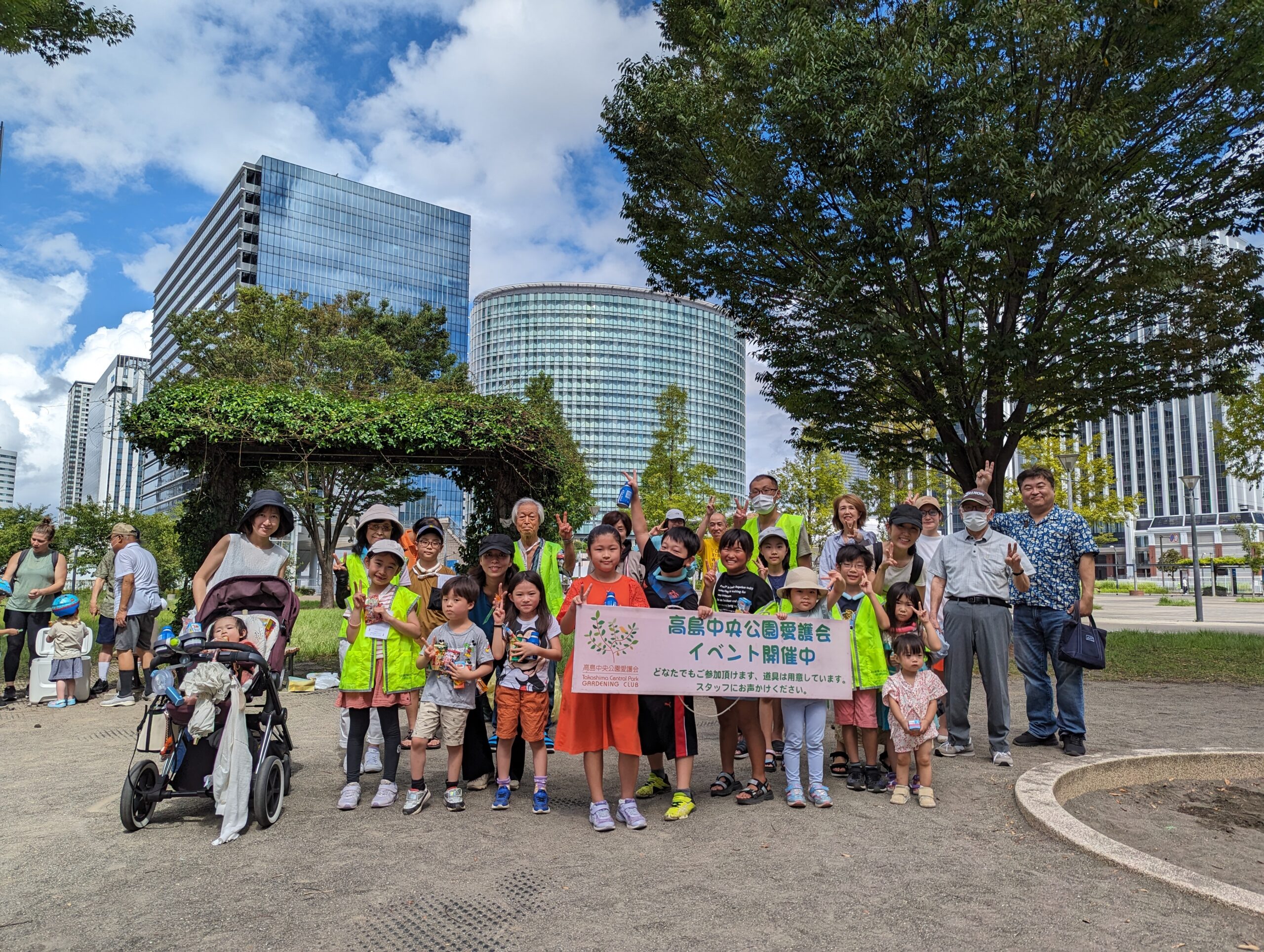 【報告】ラジオ体操・ゴミ拾い　2023年8月