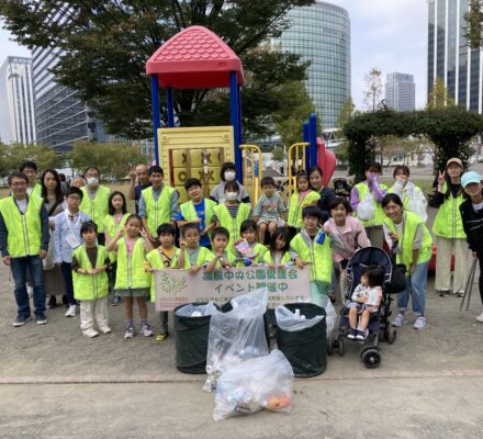 【報告】ラジオ体操・ゴミ拾い　2023年11月