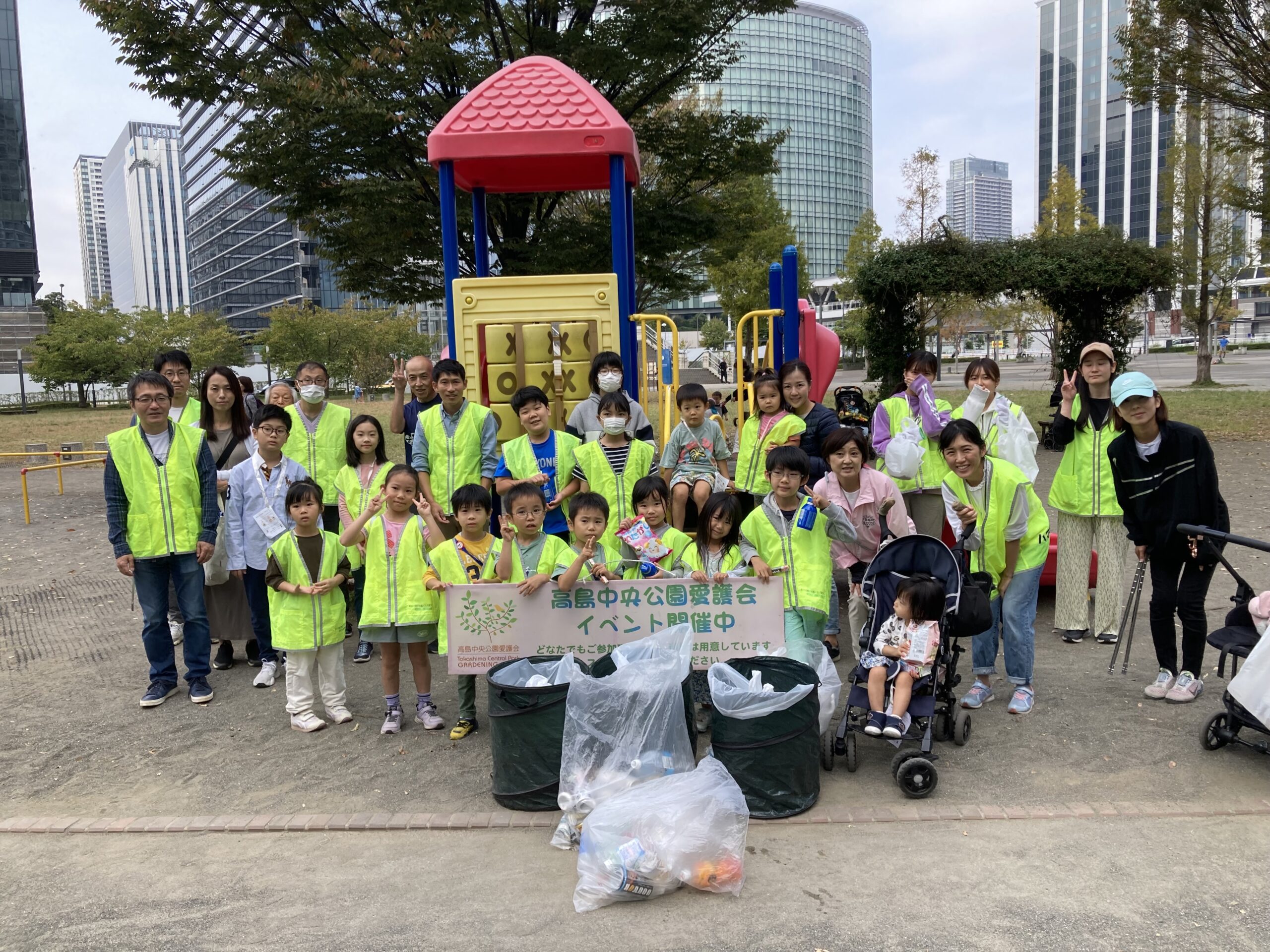 【報告】ラジオ体操・ゴミ拾い　2023年11月