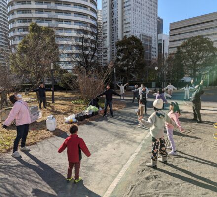 【報告】ラジオ体操・ゴミ拾い　2024年1月