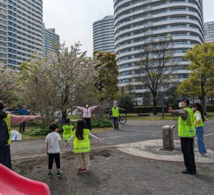 【報告】ラジオ体操・ゴミ拾い　2024年4月