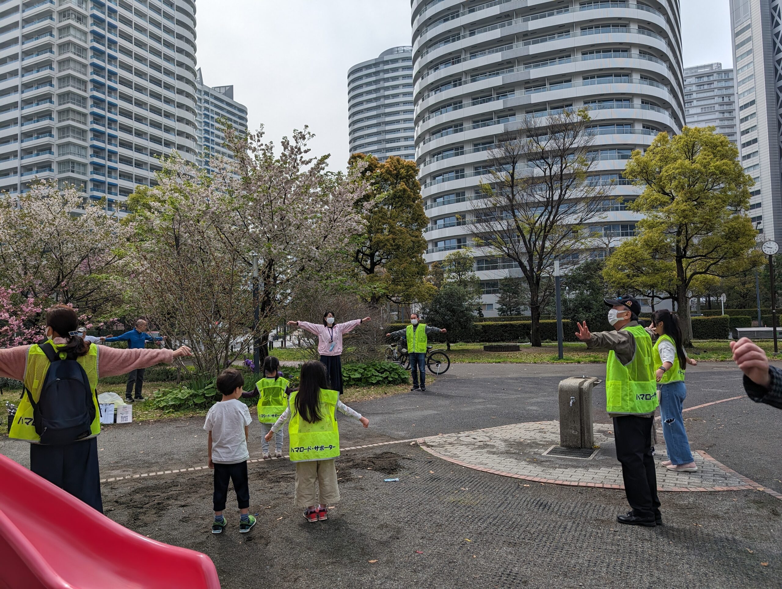 【報告】ラジオ体操・ゴミ拾い　2024年4月