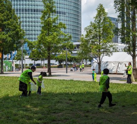 【報告】ラジオ体操・ゴミ拾い　2024年6月