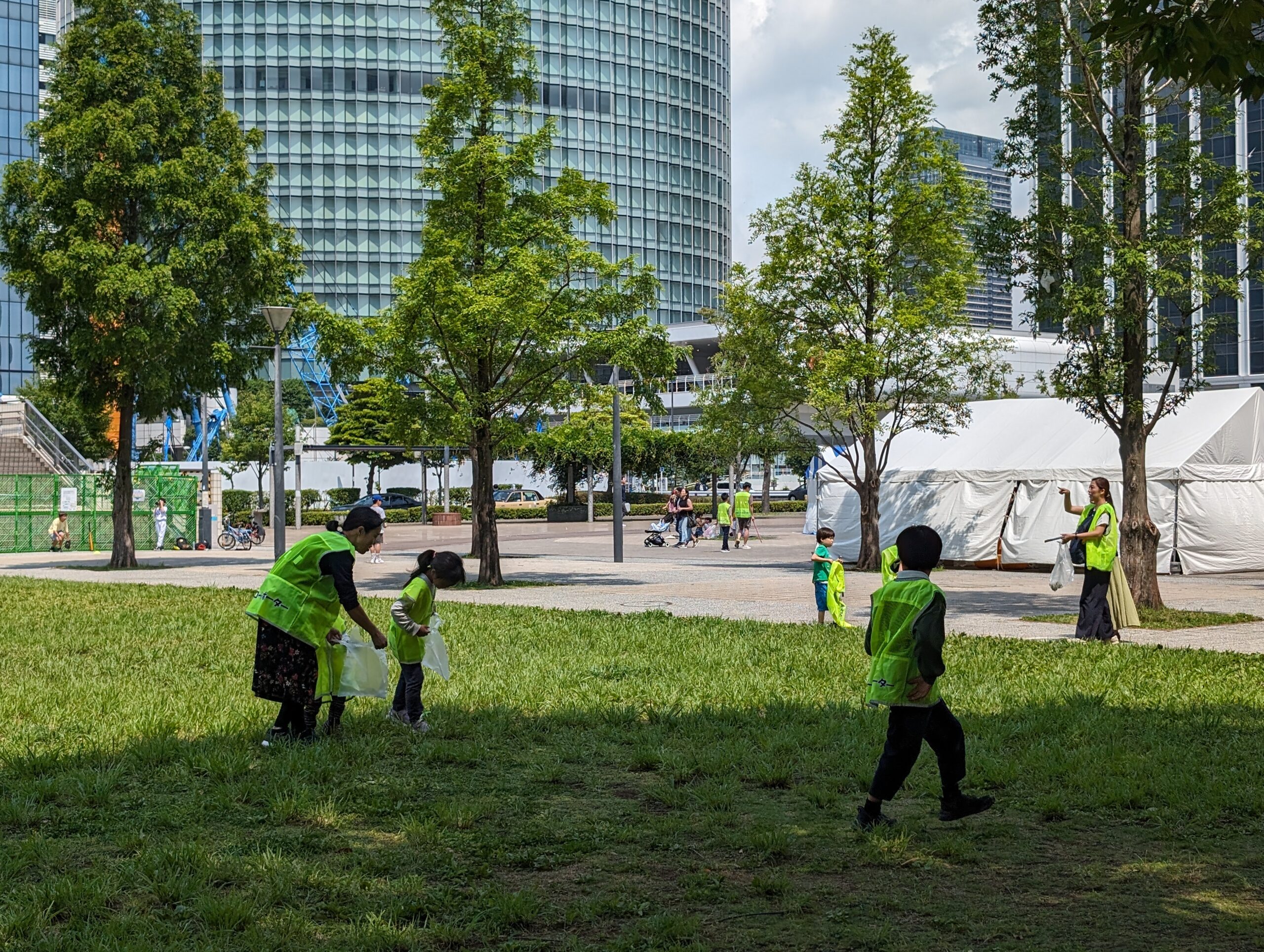【報告】ラジオ体操・ゴミ拾い　2024年6月