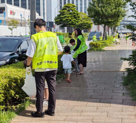 【報告】ラジオ体操・ゴミ拾い　2024年7月