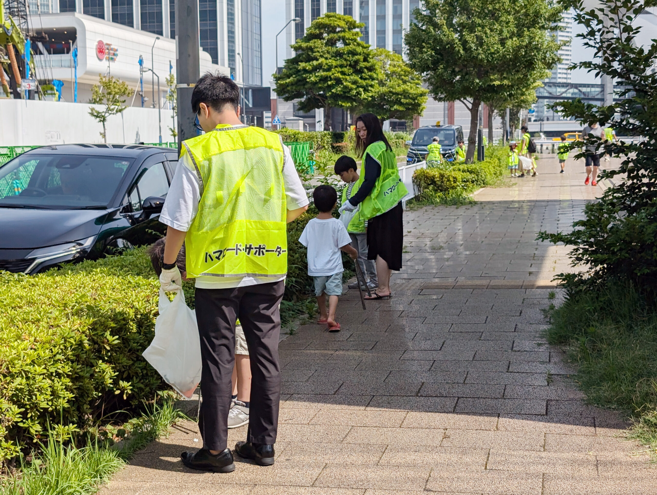 【報告】ラジオ体操・ゴミ拾い　2024年7月