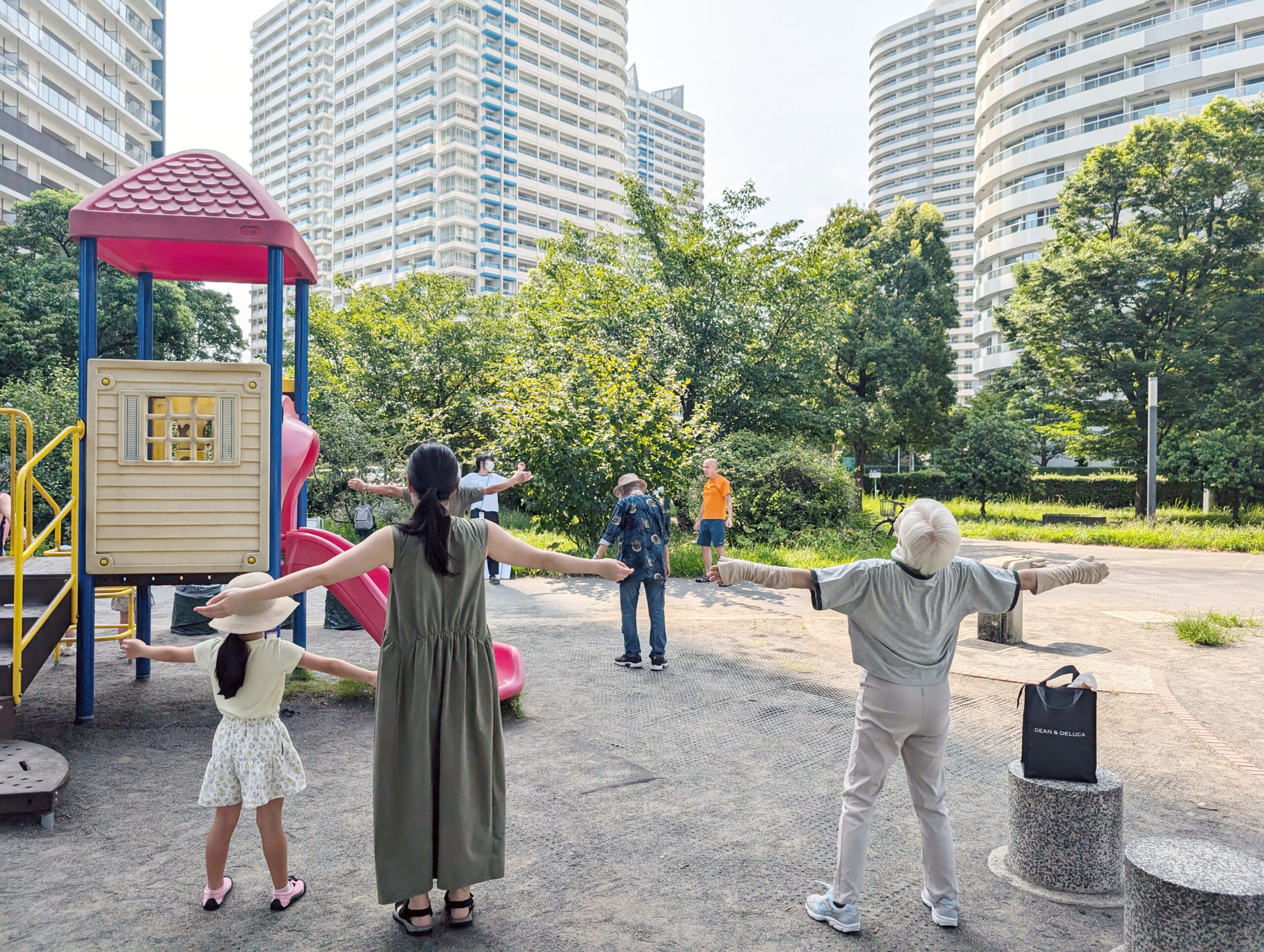 【報告】ラジオ体操・ゴミ拾い　2024年8月