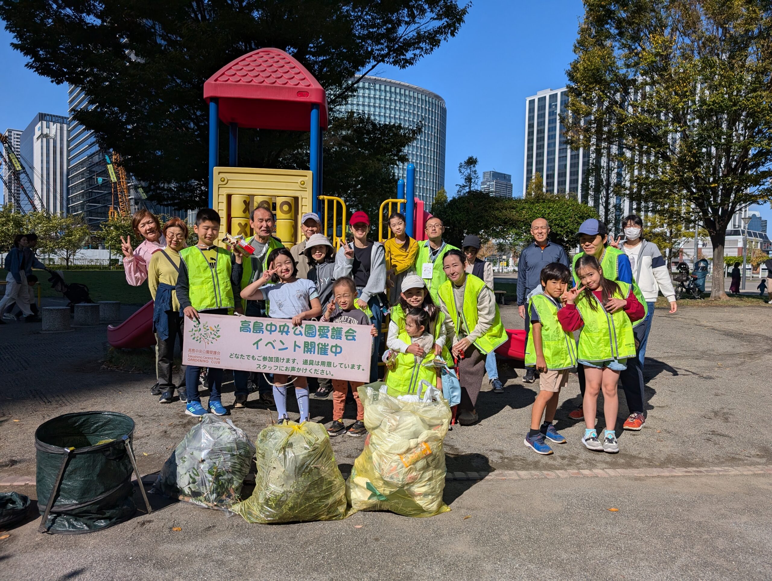 【報告】ラジオ体操・ゴミ拾い　2024年11月