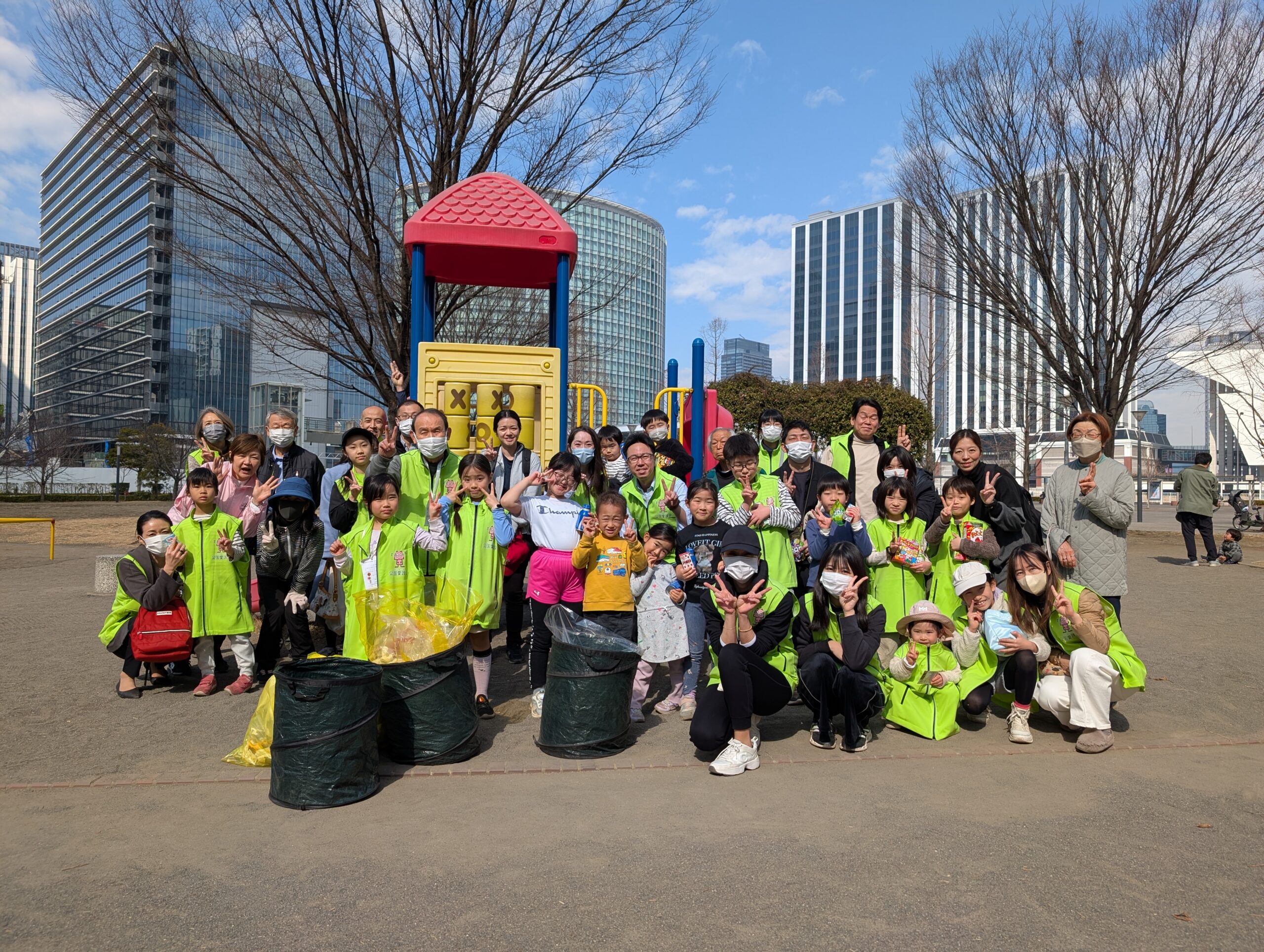 【報告】ラジオ体操・ゴミ拾い　2025年3月