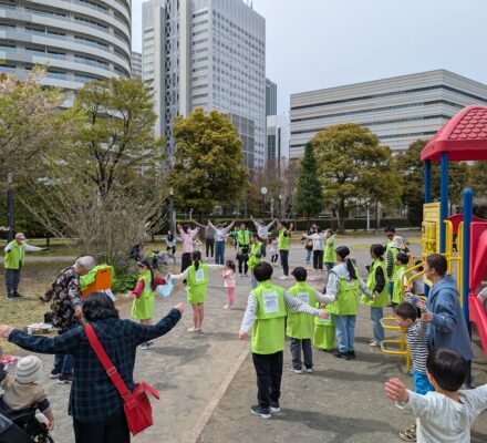 【報告】ラジオ体操・ゴミ拾い　2025年4月
