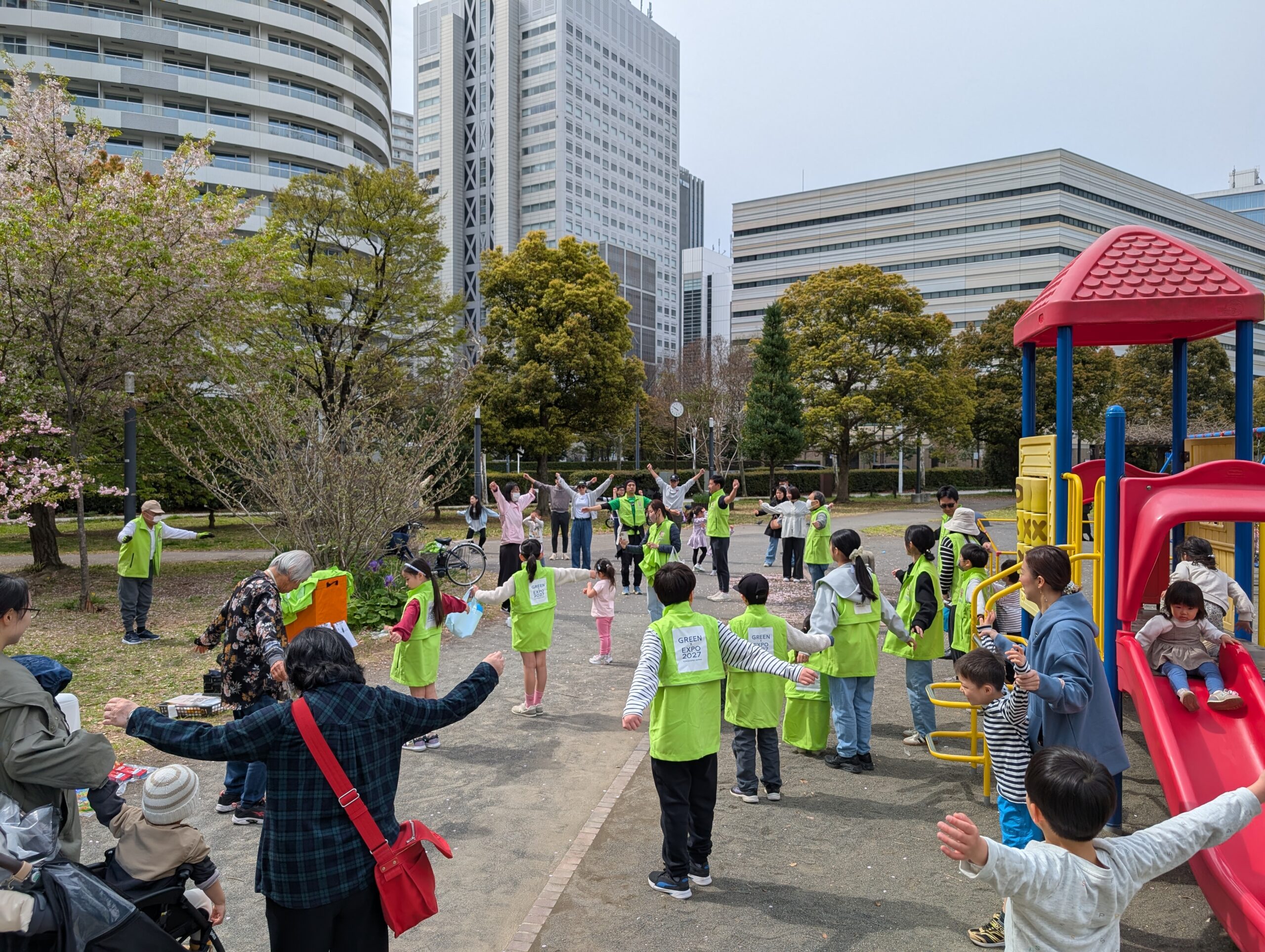 【報告】ラジオ体操・ゴミ拾い　2025年4月