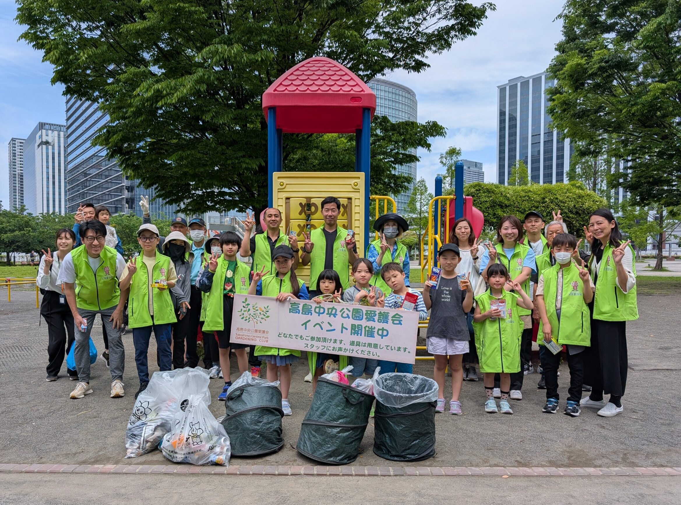 【報告】ラジオ体操・ゴミ拾い　2025年5月