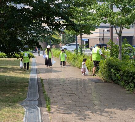 【報告】ラジオ体操・ゴミ拾い　2025年7月