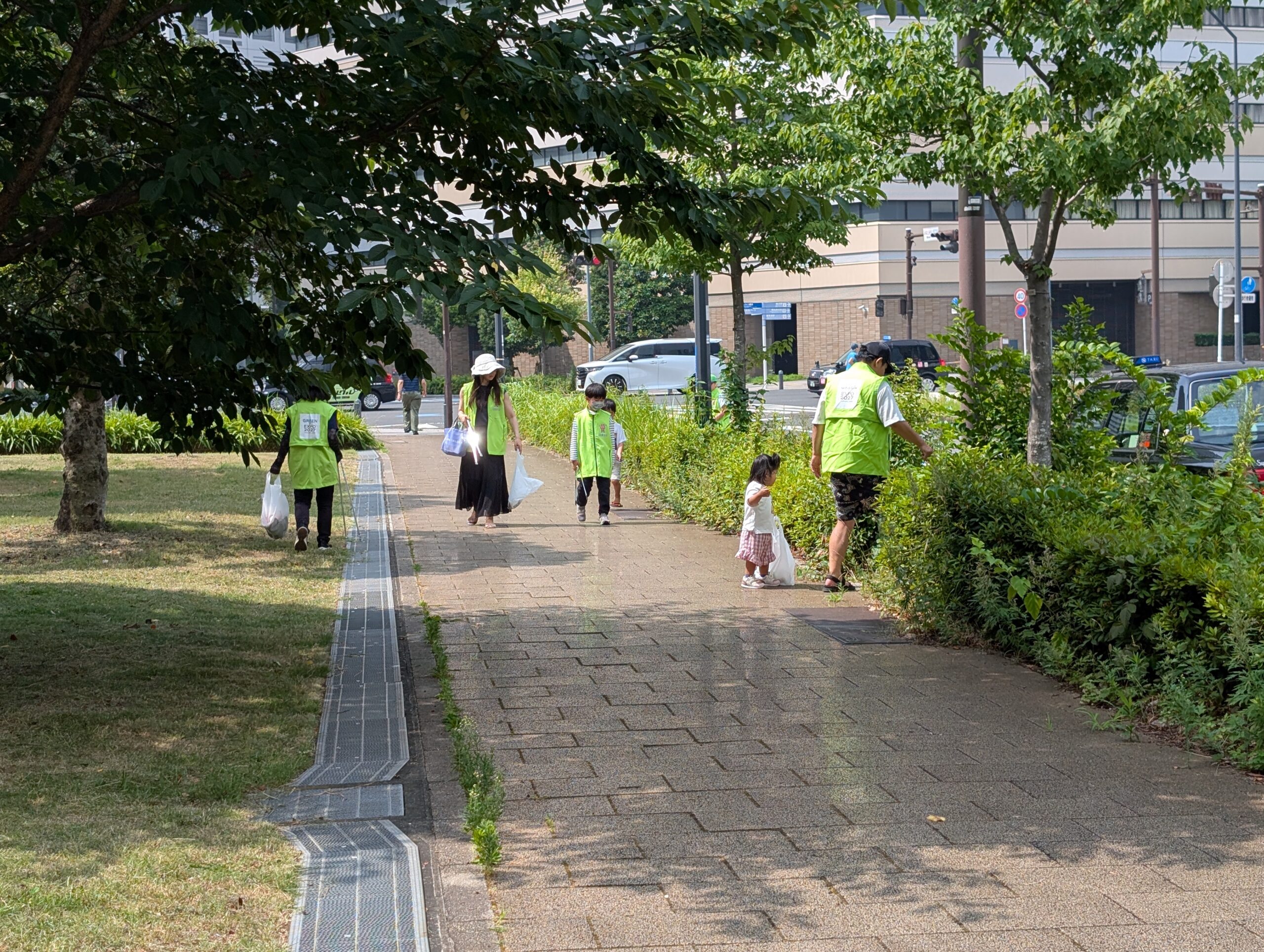 【報告】ラジオ体操・ゴミ拾い　2025年7月