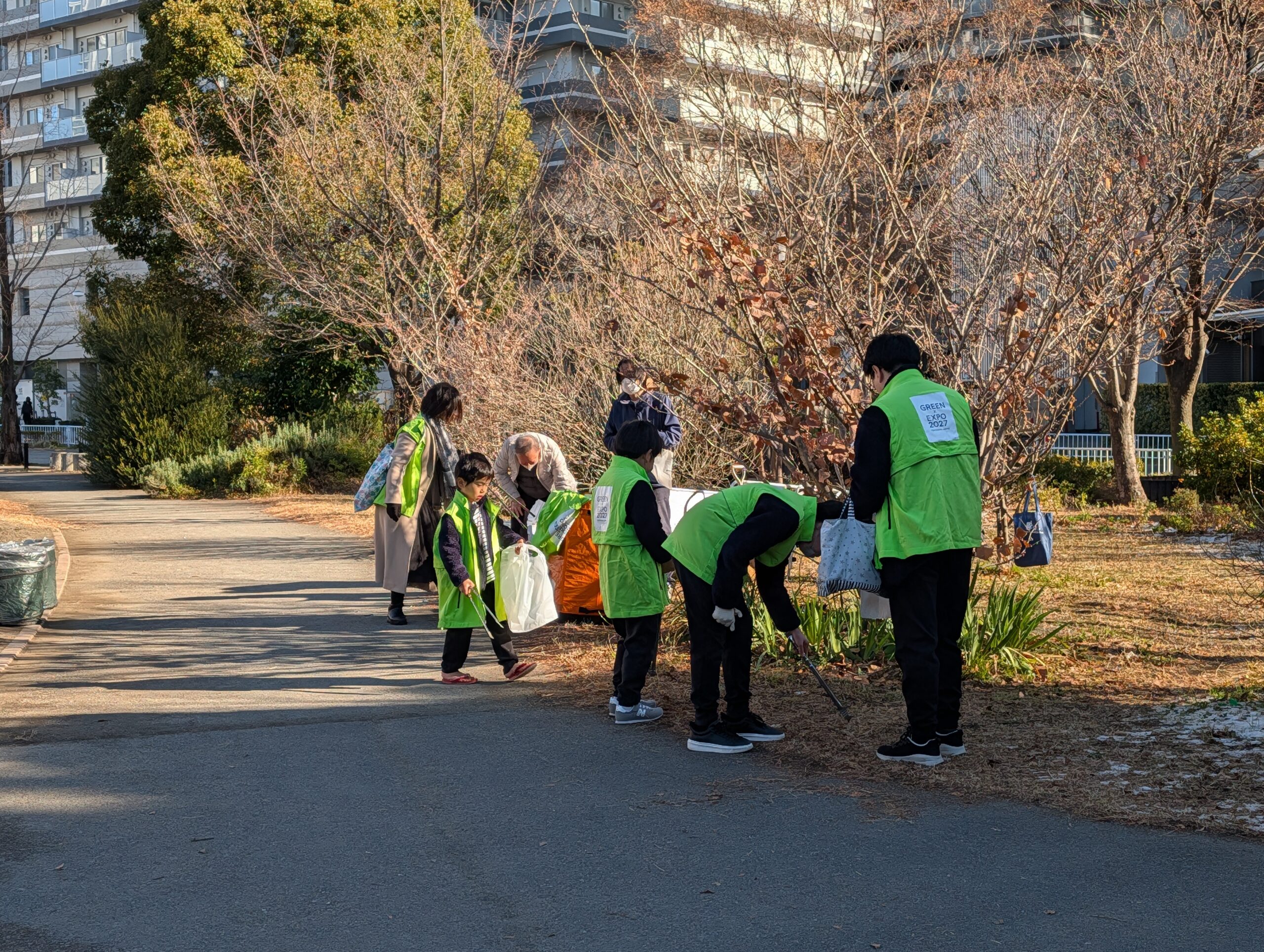 【報告】ラジオ体操・ゴミ拾い　2026年1月